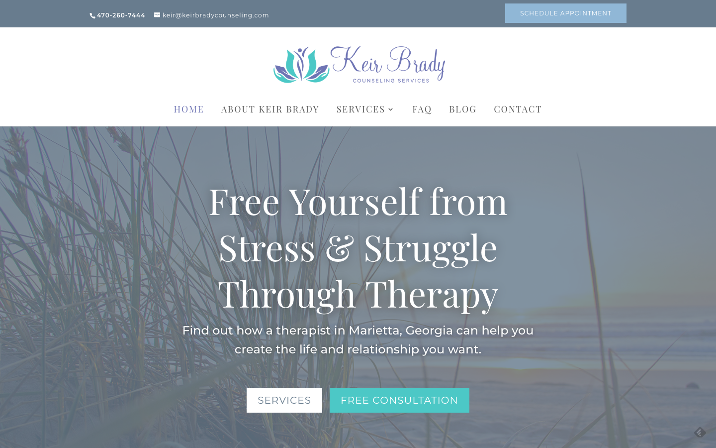 Therapist Website