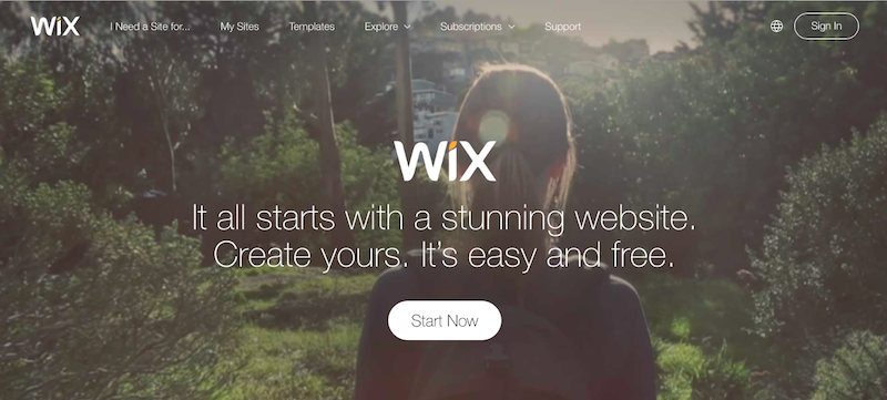 using Wix to create a therapist website