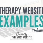 therapist website examples