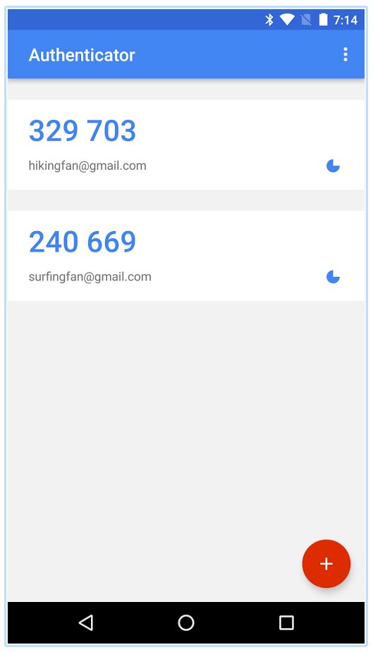 google authenticator private practice website