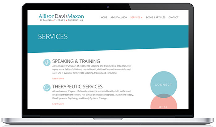 allison maxon therapy website services 1