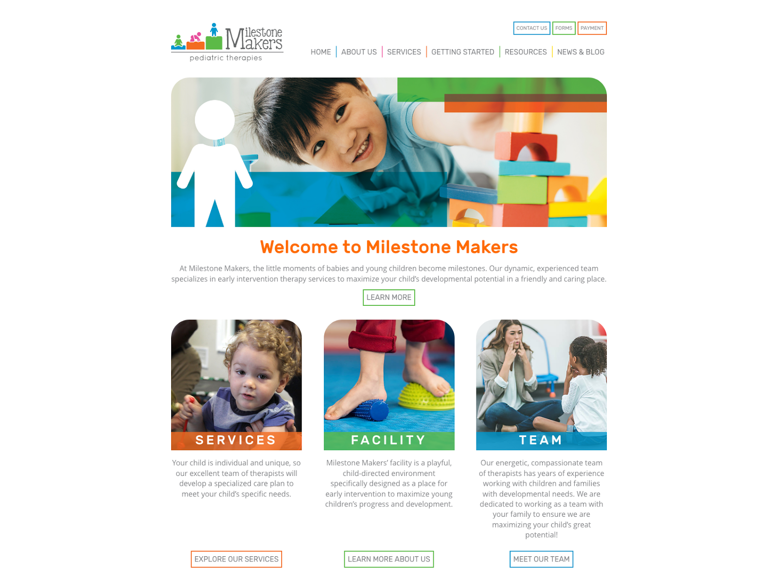 Milestone Makers Pediatric Therapies