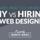 When it comes to building a website for your private practice, you basically have two options: build it yourself or have someone else do it for you. In this article, I’ll share my thoughts on when to DIY your therapy website and when to hire a professional to do it for you.