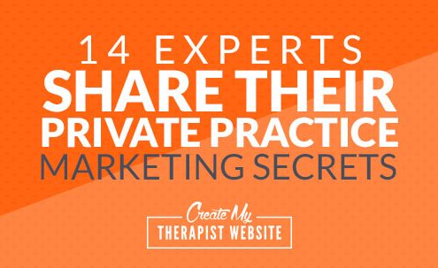 Building a private practice is hard. Like any business, there can be ups and there can be downs as you figure out how to market your therapy services. But the great news is, you don’t have to do it alone. In this article, I’ll share with advice from some of the leading coaches and teachers in private practice marketing.